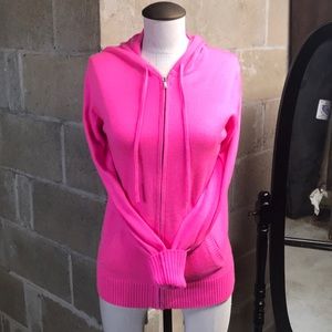 Gap hooded zip up cardigan